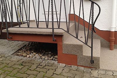 Treppensanierung in Balingen im Zollernalbkreis